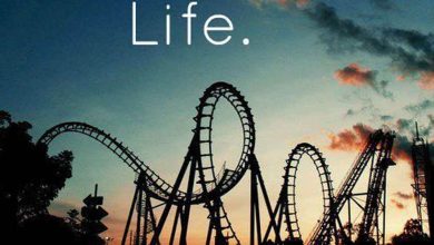 Photo of Life Is Like A Roller Coaster