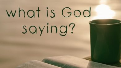 Photo of What Is God Saying?